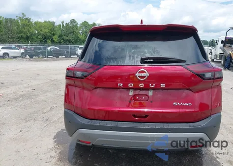 2023 Nissan Rogue Sv Intelligent Awd из США, поврежденный, VIN 5N1BT3BB7PC928781